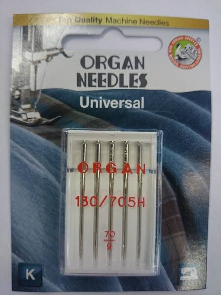Bilde av Organ symaskinnåler - 5 st., universal 70/9