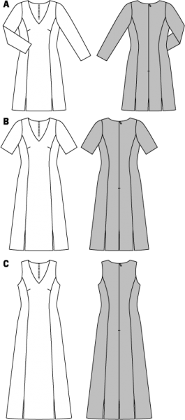 Bilde av 6894 - Burda - Kjole