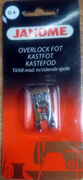 Bilde av Overlockfot, kastefot G (G4)