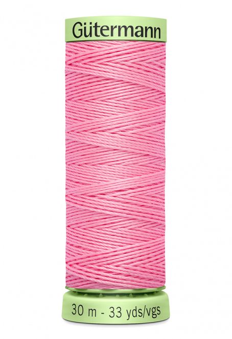 Hovedbilde Knapphullstråd - 30m - fv. 758 - rosa