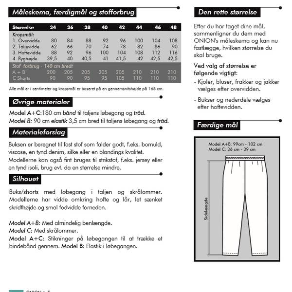 Bilde av Onion 4028 - bukse & shorts