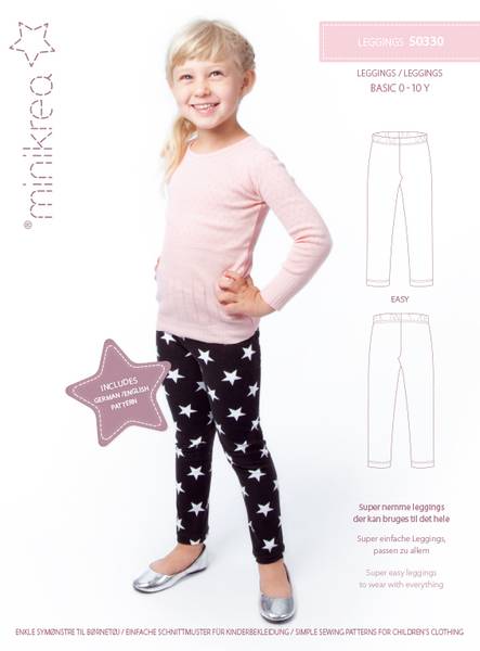 Bilde av Minikrea 50330 - Leggings/tights 0-10 år