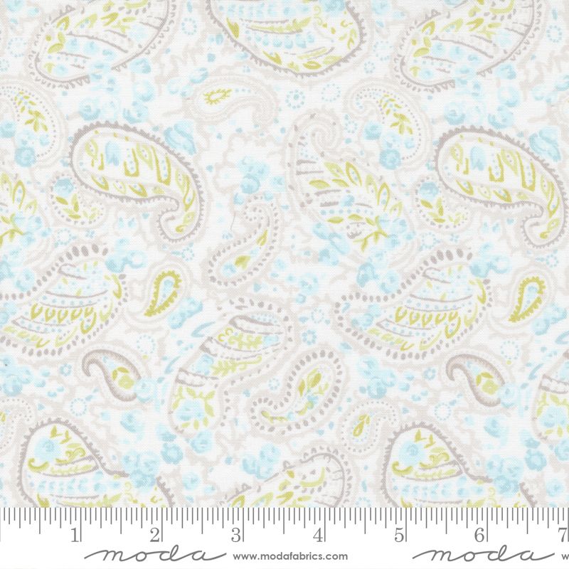The Shores - paisley på offwhite