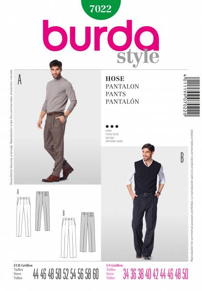 Bilde av 7022 - Burda - Bukse