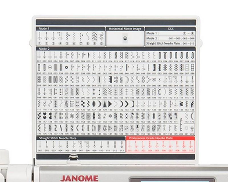 Demomaskin! Janome MC 6700P symaskin