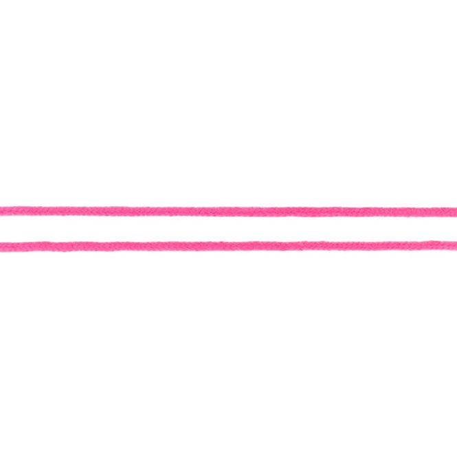 Hovedbilde Snor, rund, 3 mm - sterk rosa