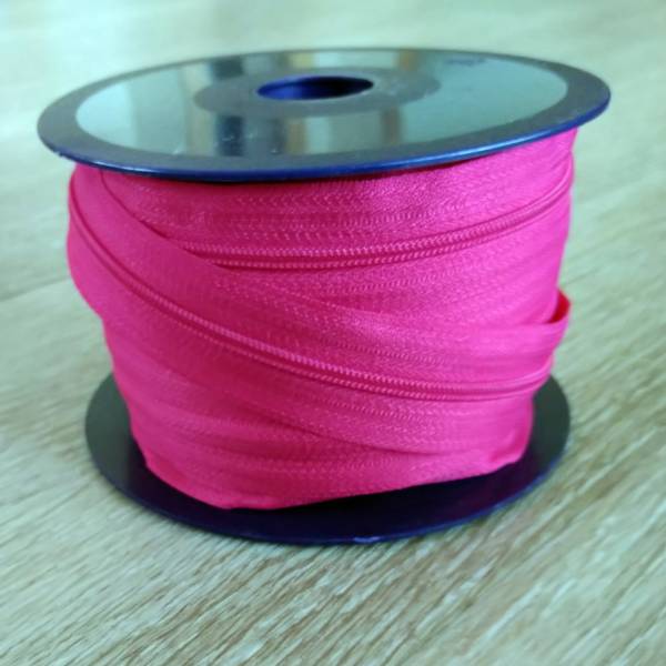 Bilde av Spiralglidelås - 4 mm metervare - pink