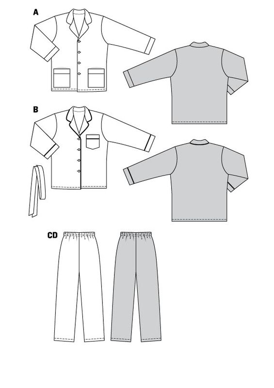 5956 - Burda - pyjamas