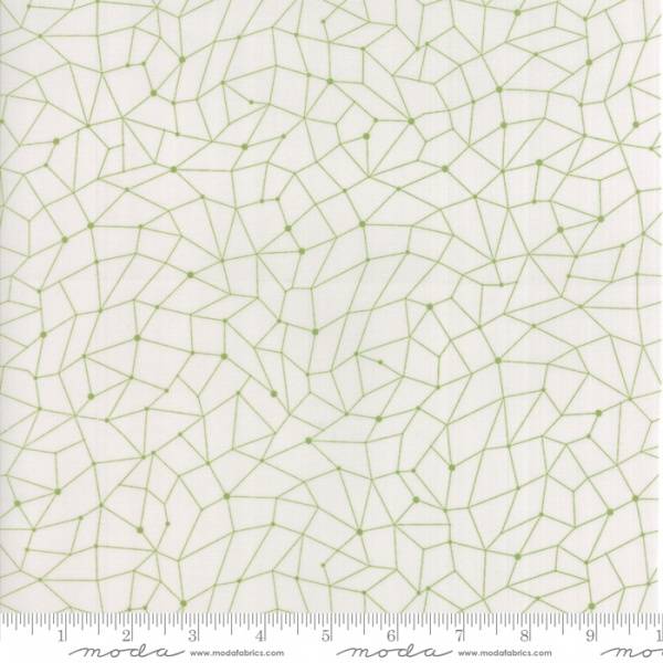 Bilde av Modern Background Colorbox - 1 cm grønn strekmønster på lysgrå