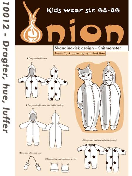 Bilde av Onion 10012 - heldress/ body, lue, votter