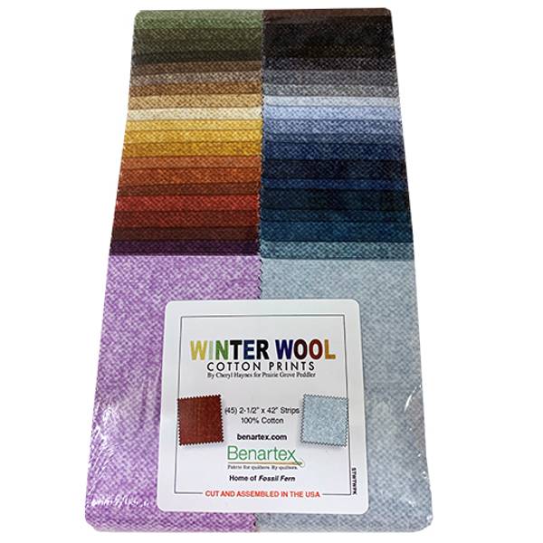 Bilde av Jelly Roll/ Strips - Winter Wool - 45 st