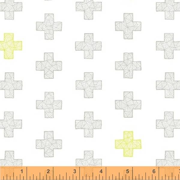 Bilde av Good Vibes Only - 3 cm kryss på offwhite