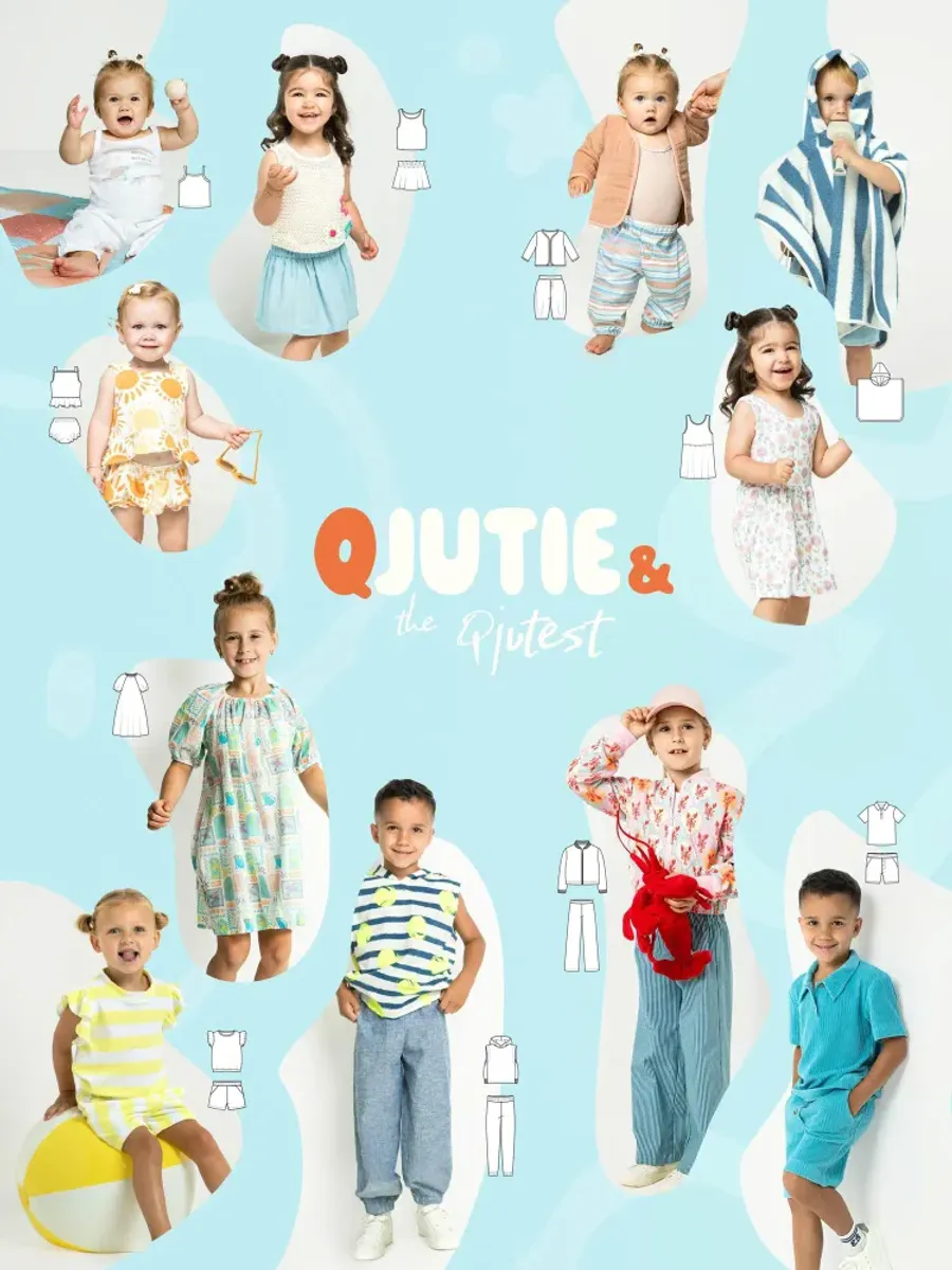 Mønsterblad - Qjutie & the Qjutest 2026