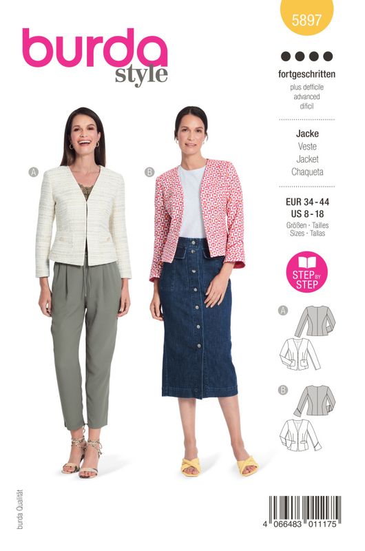 5897 - Burda - Jakke 