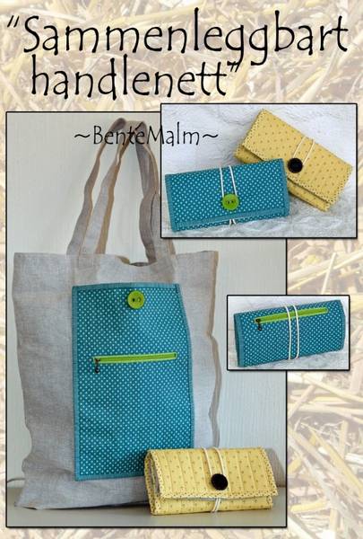 Bilde av Bente Malm 148 - Sammenleggbart handlenett