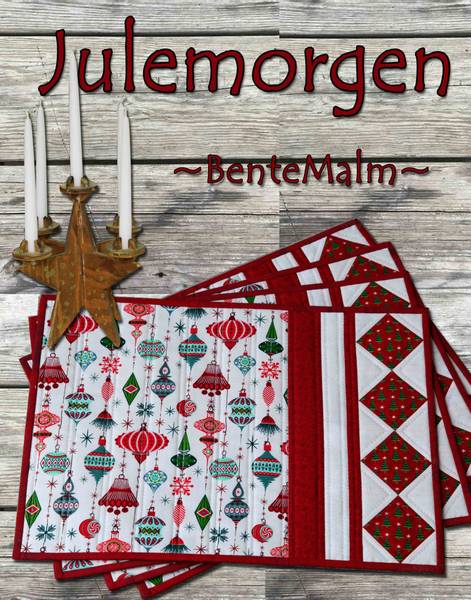 Bilde av Bente Malm 227 - Julemorgen - spisebrikker