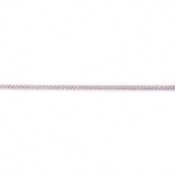 Bilde av Snor, rund, 5 mm - lysgrå