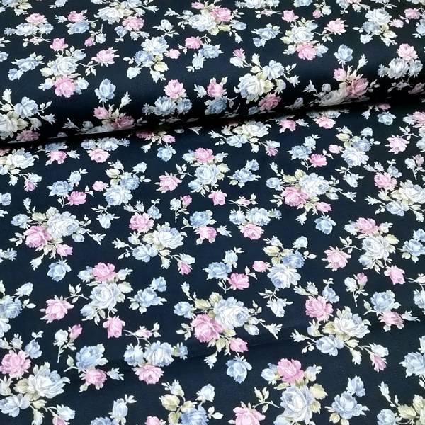 Bilde av Kraftig bomull - 1-2 cm blomsterhoder på marine