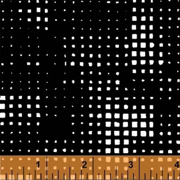 Bilde av Smokey - 2-3 mm hvit firkantete prikker på sort