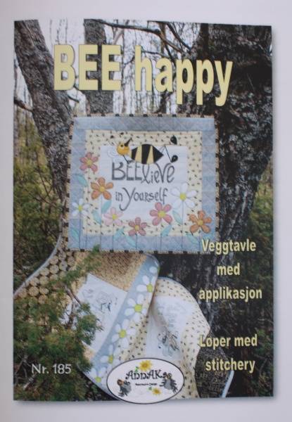 Bilde av AnnAKa 185 - BEE Happy - løper & veggtavle