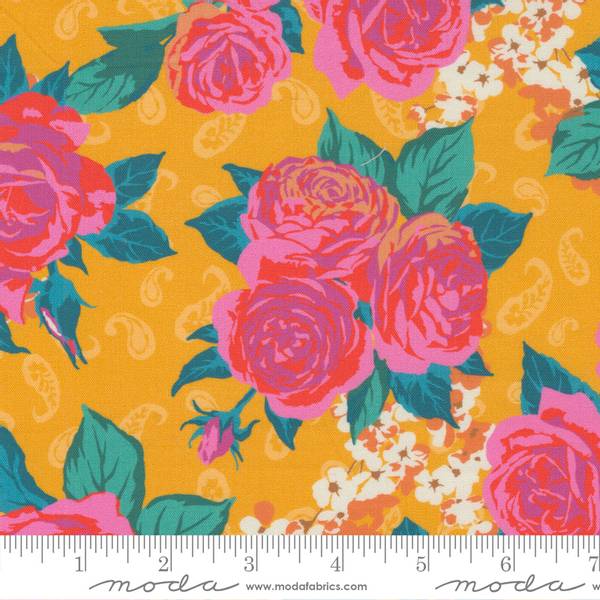 Bilde av Paisley Rose - 8 cm bukett på oransje