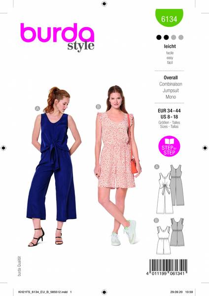 Bilde av 6134 - Burda - Jumpsuit