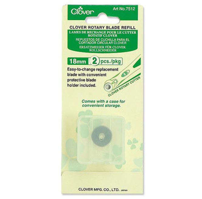 Hovedbilde Knivblader - 18 mm Clover - 2 st.