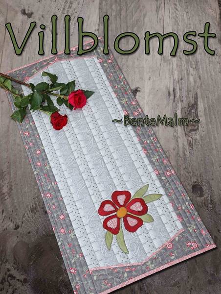Bilde av Bente Malm 214 - Villblomst løper