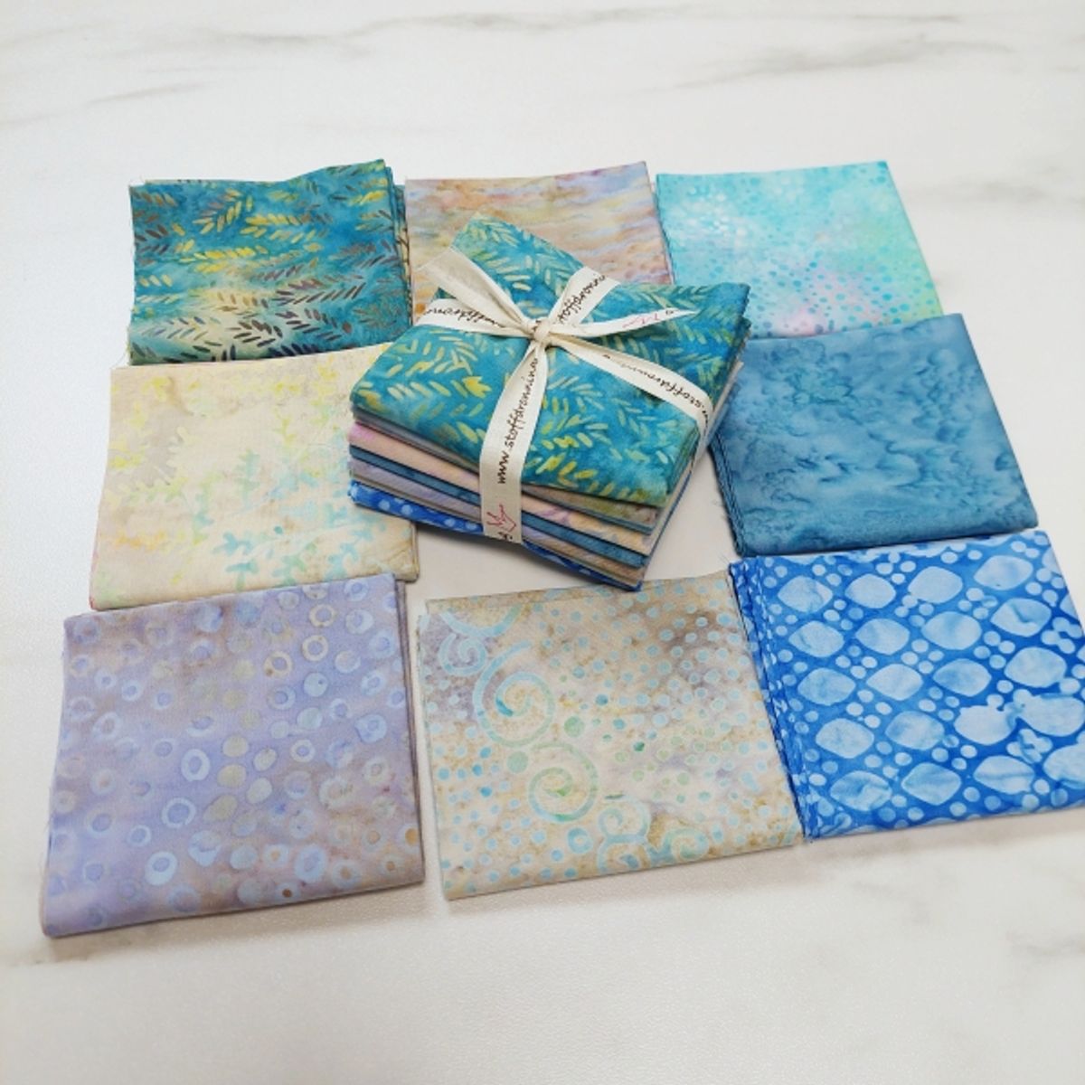 Happy Minis - batikk, blå drøm