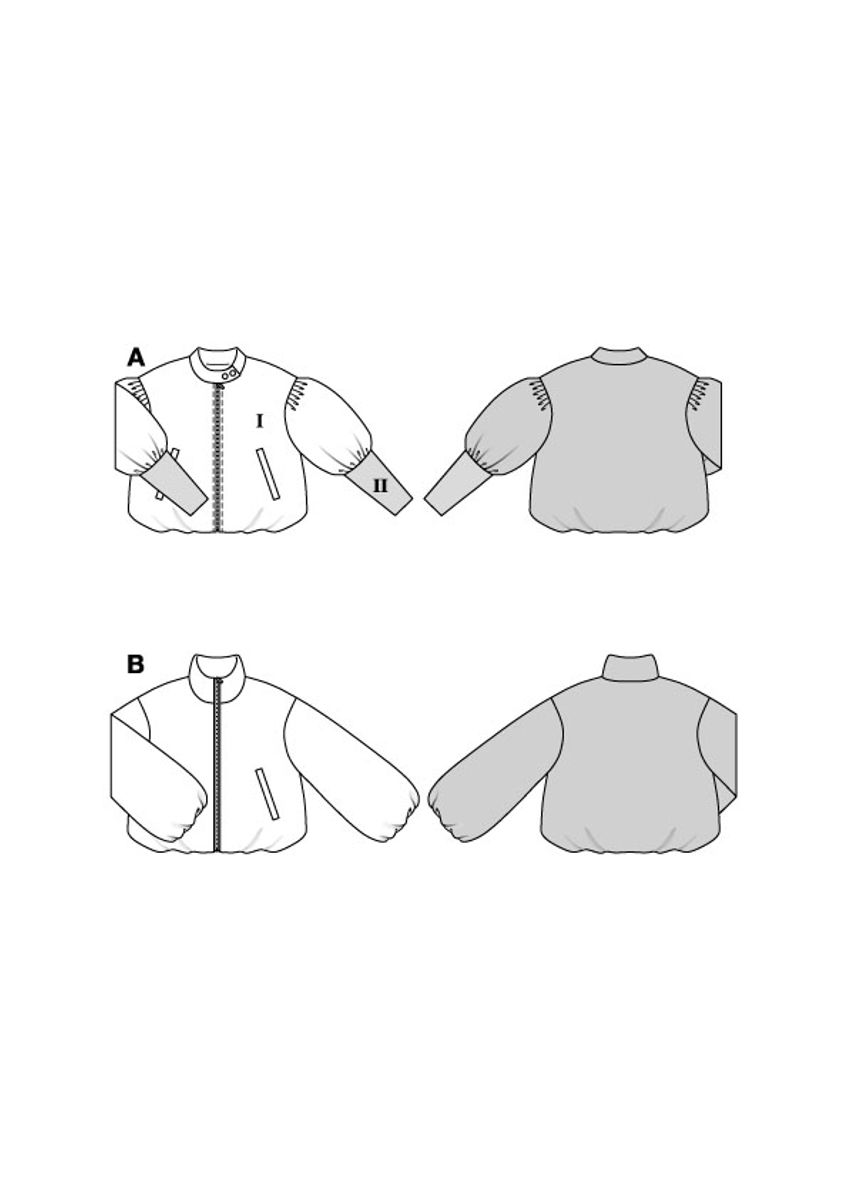 5596 - Burda - jakke
