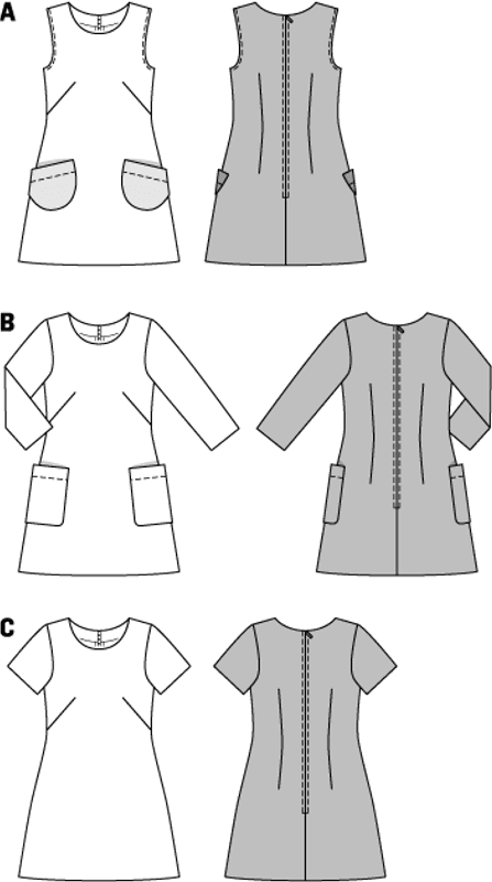 6721 - Burda - Retrokjole