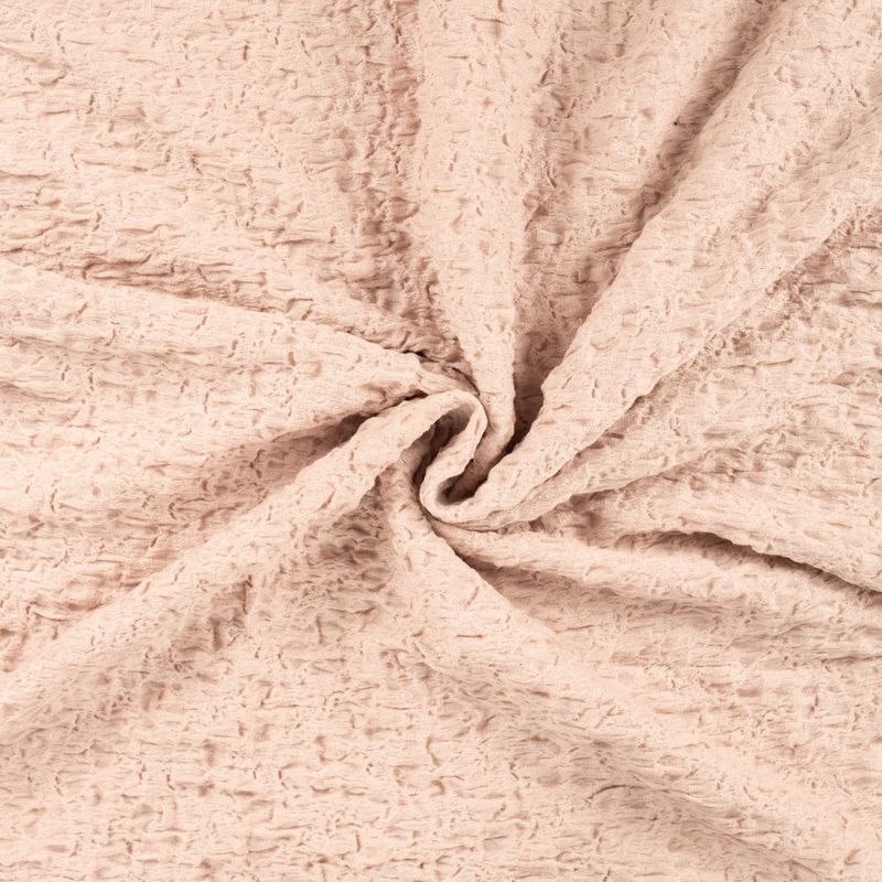 Bomullsjersey, Cloque - sand