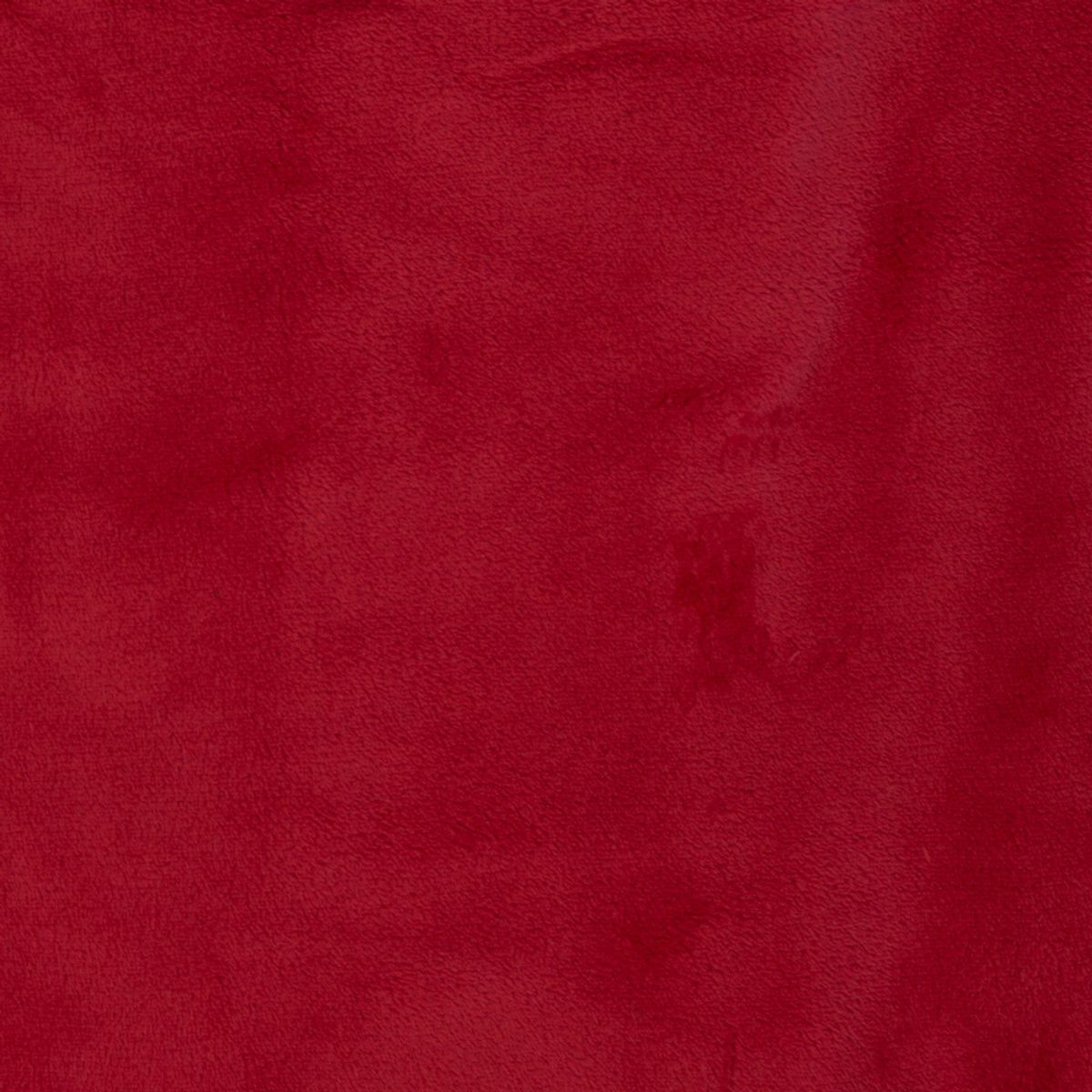 Luksusfleece - rød