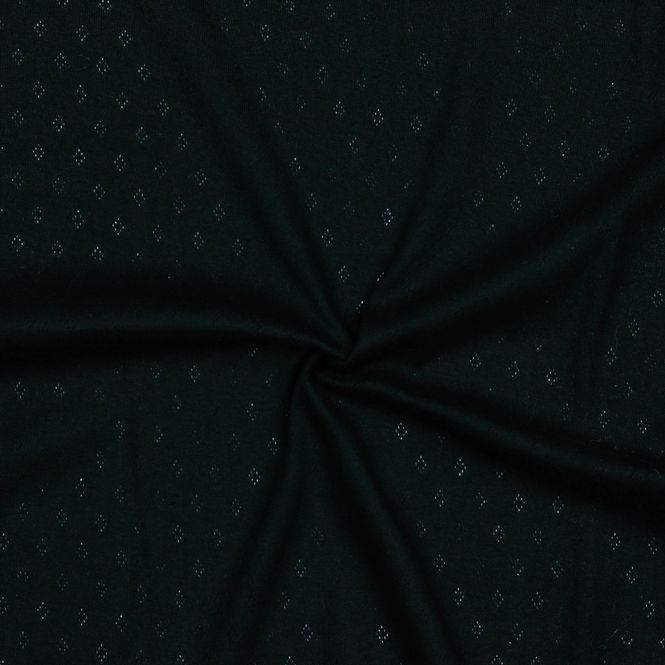Hovedbilde Pointelle Jersey - sort, fv. 001