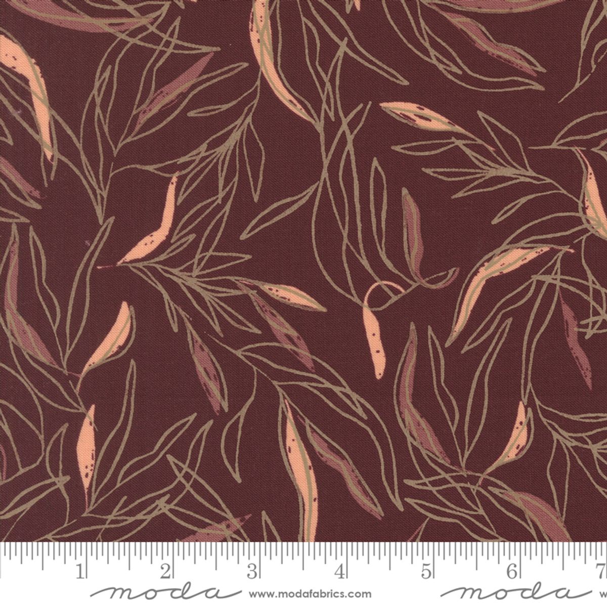 Foraged Found - burgunder blader