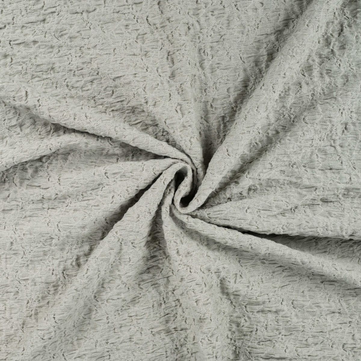 Bomullsjersey, Cloque - lys khaki