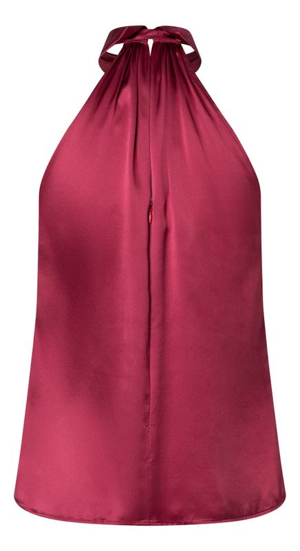 5737 - Burda - kjole m/ rynkekappe & bluse