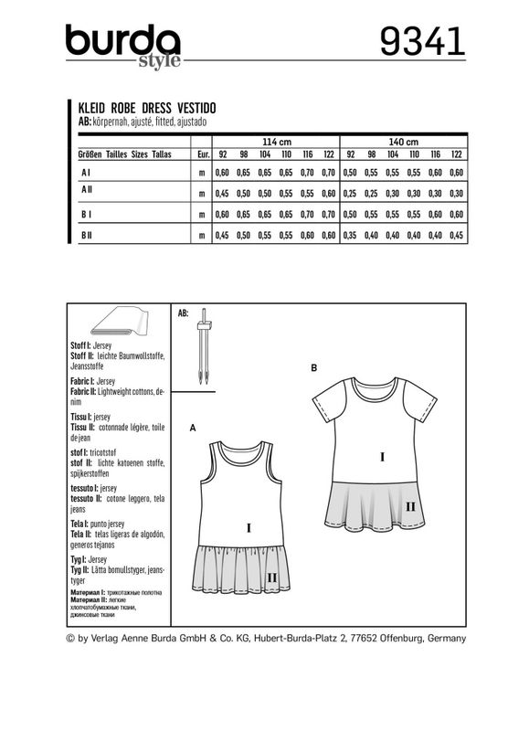 9341 - Burda - kjole