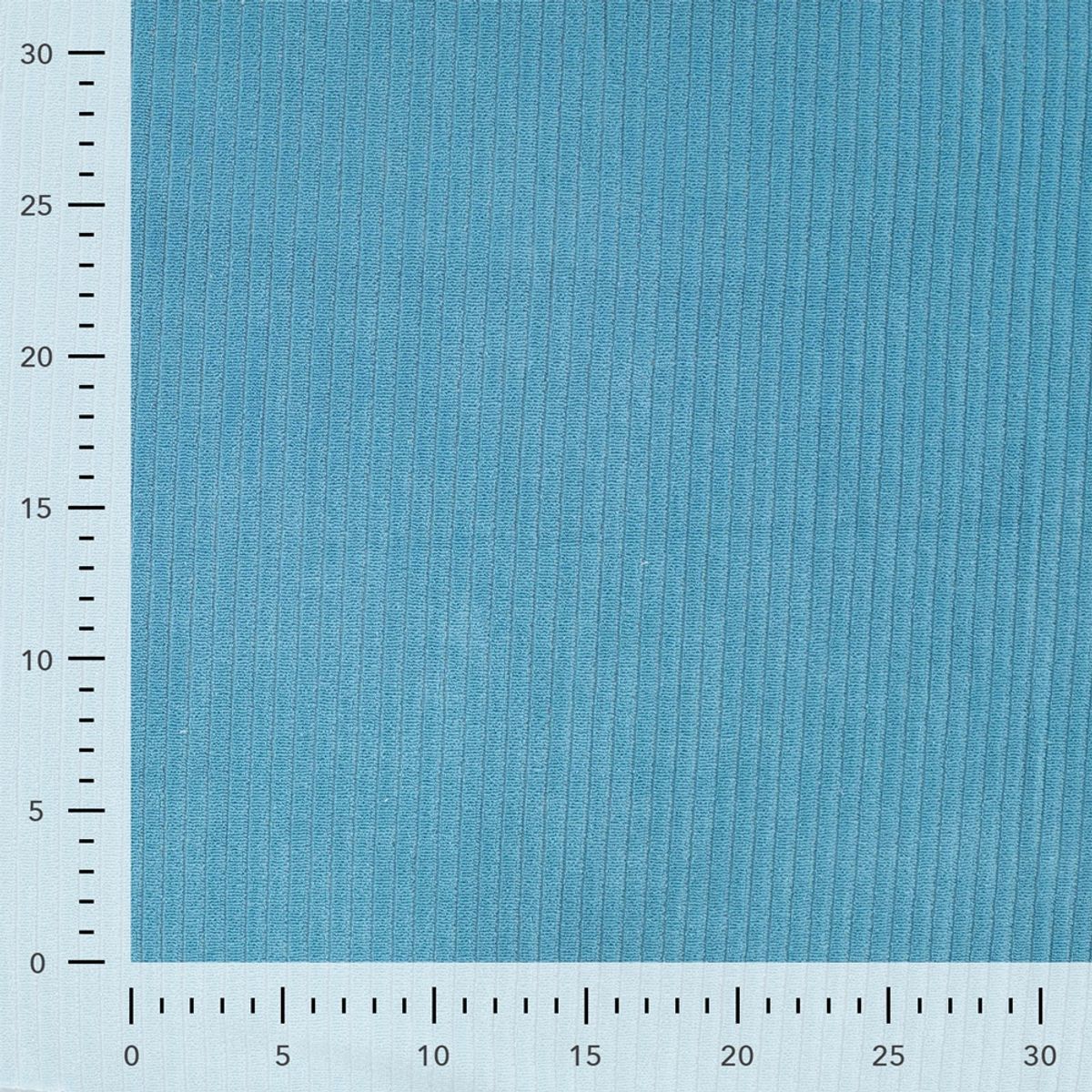 Stretch-frotté, stripestruktur - aqua