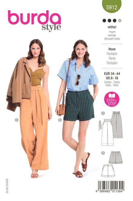 Hovedbilde 5912 - Burda - Bukse & shorts