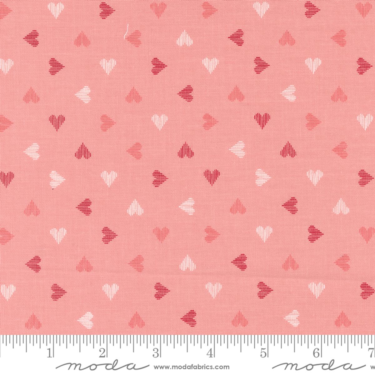 Love Blooms - hjerter på rosa