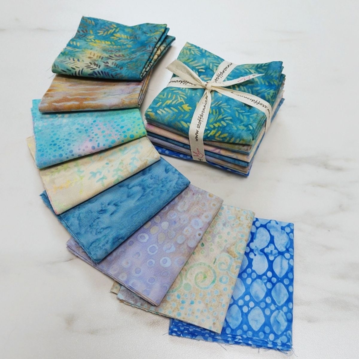 Happy Minis - batikk, blå drøm