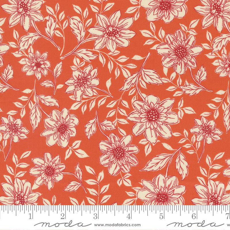 Cadence - 2-4 cm blomster på rust
