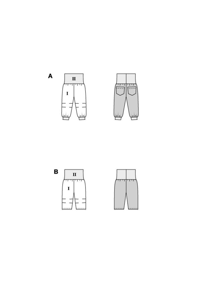 9187 - Burda - bukse
