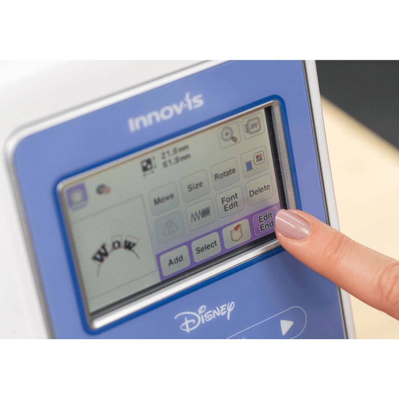 Demomaskin! Brother M380D Disney sy- og broderimaskin
