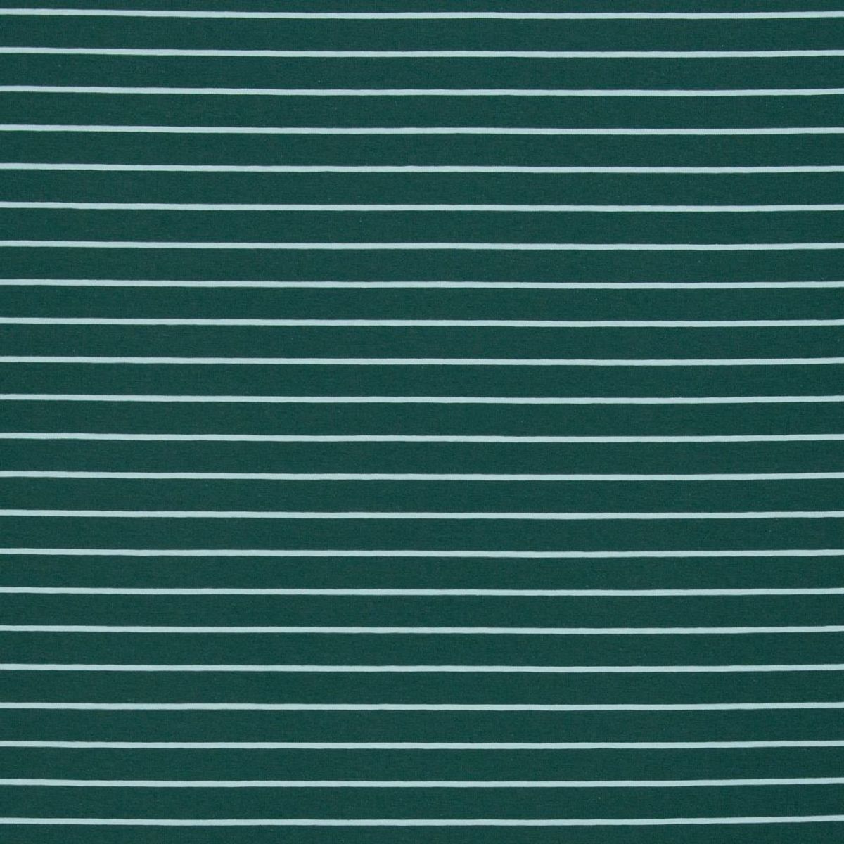 Bomullsjersey - grønne striper