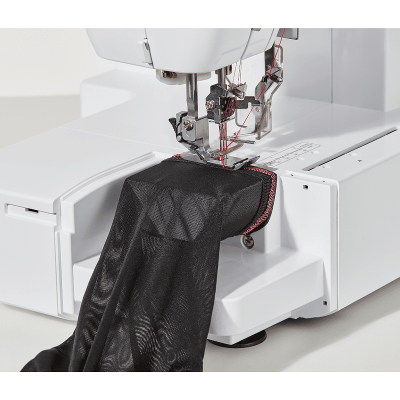 Brother CV3550 dobbel side Coverstitchmaskin TopCover