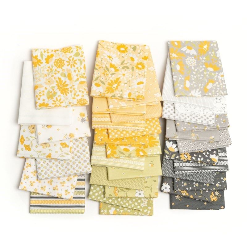 Mini Charm - Buttercup & Slate