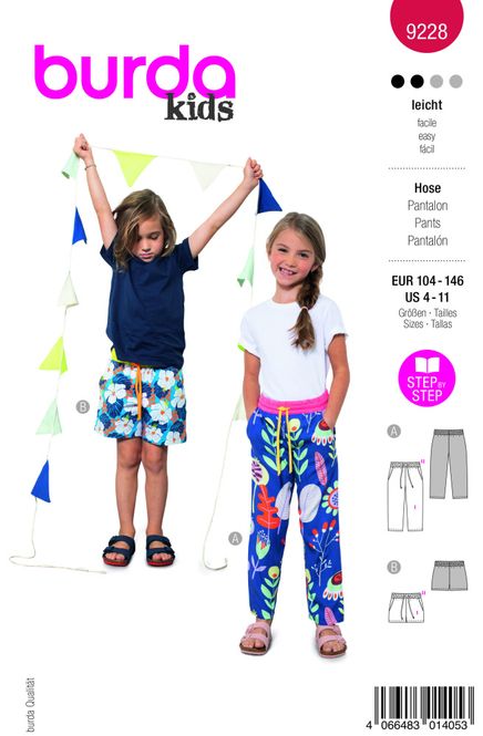Hovedbilde 9228 - Burda - Shorts & bukse