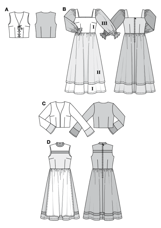 2457 - Burda - kostymer, karneval